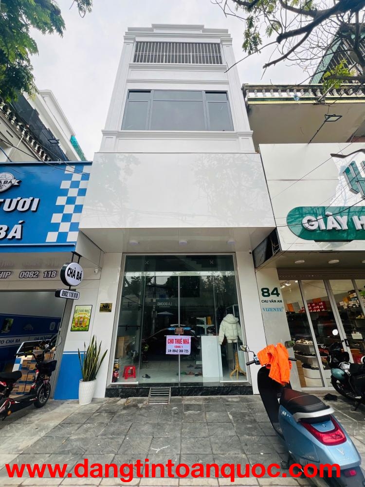 CHÍNH CHỦ CHO THUÊ TẦNG 1 – SỐ 86 CHU VĂN AN, P. TRẦN HƯNG ĐẠO, TỈNH HƯNG YÊN (MỚI) – DIỆN TÍCH 50M²