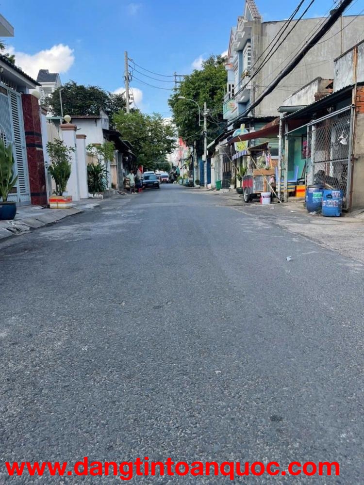 MẶT TIỀN HIỆP THÀNH 12, Q12 – ĐẤT FULL THỔ CƯ – GIÁ CHỈ 6 TỶ 350 TRIỆU.