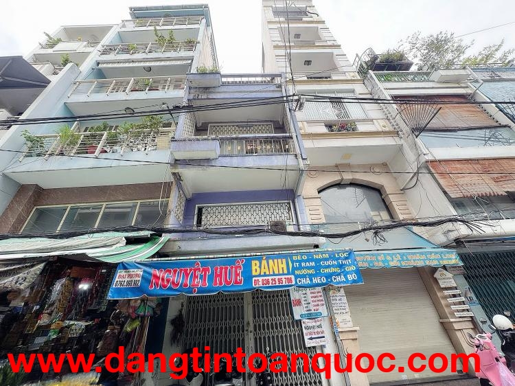 CHÍNH CHỦ BÁN NHÀ 6 TẦNG - MẶT TIỀN HXH KINH DOANH ĐỈNH Đ.NGUYẼN ĐÌNH CHIỂU, QUẬN 3 * LH GIANG GIANG