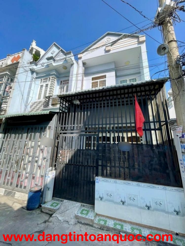 BÁN NHÀ 2 TẦNG HIỆP THÀNH 13 – QUẬN 12 – 68M2 -- 4 TỶ 390.