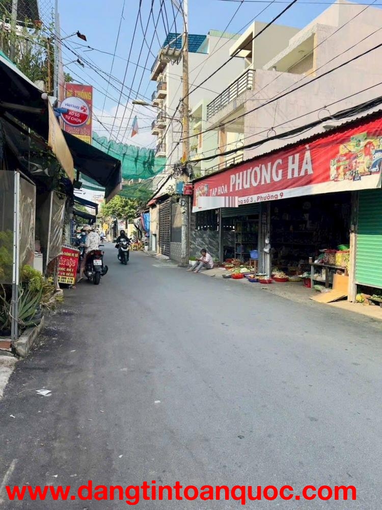 MẶT TIỀN KINH DOANH ĐƯỜNG SỐ 3, F9, GÒ VẤP – VỪA Ở VỪA BUÔN BÁN – 8.2 TỶ