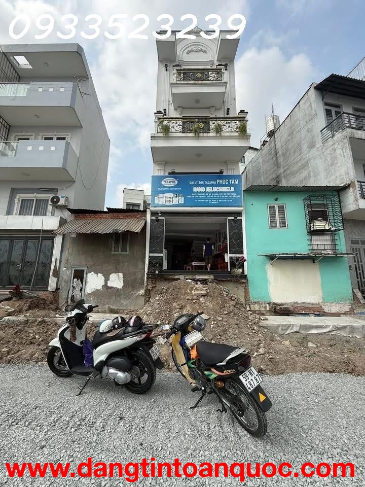 MẶT TIỀN KINH DOANH BỜ KÊNH THAM LƯƠNG SIÊU SẦM UẤT + HẦM 5 TẦNG GIÁ 7,9 TỶ