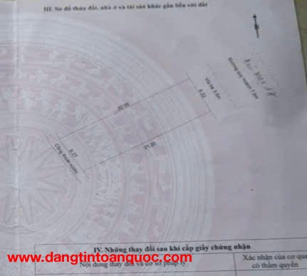 Bán đất đường 7,5m Bàu Mạc 17 - Truc thông Nguyễn An ninh