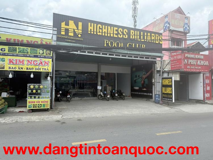 CC- SANG QUÁN MẶT BẰNG QUÁN BIDA 1000m2 TẠI PHAN VĂN HỚN, BÀ ĐIỂM, HÓC MÔN, TP HỒ CHÍ MINH CHỈ 650TR