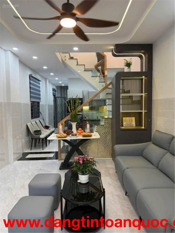 Nhỉnh 6tỷ - Nhà 2tầng MT đường số - chợ Tân Quy - Tân Hưng - tặng full nội thất . Sổ chuẩn