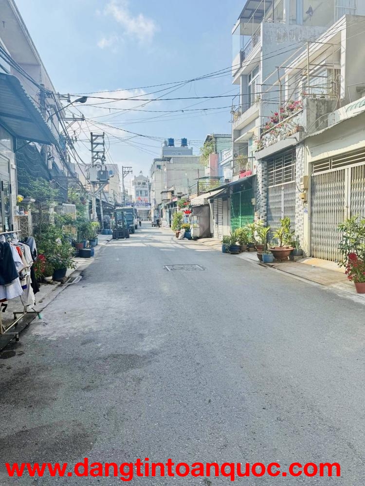 Nhà 83m² ngang 6.1m, 4 tầng gần Aeon Tân Phú, đường 12m, sẵn dòng tiền nhỉnh 7