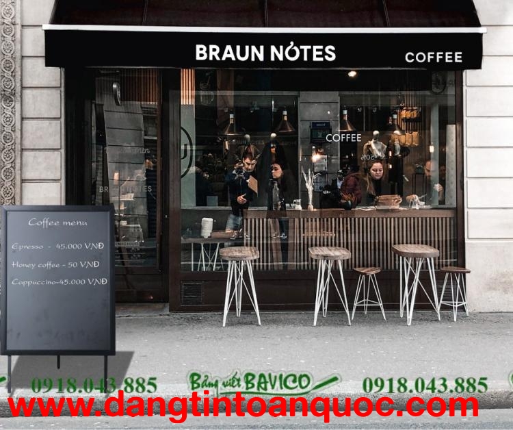 Bảng Mernu có chân - Phong cách & Tiện Dụng