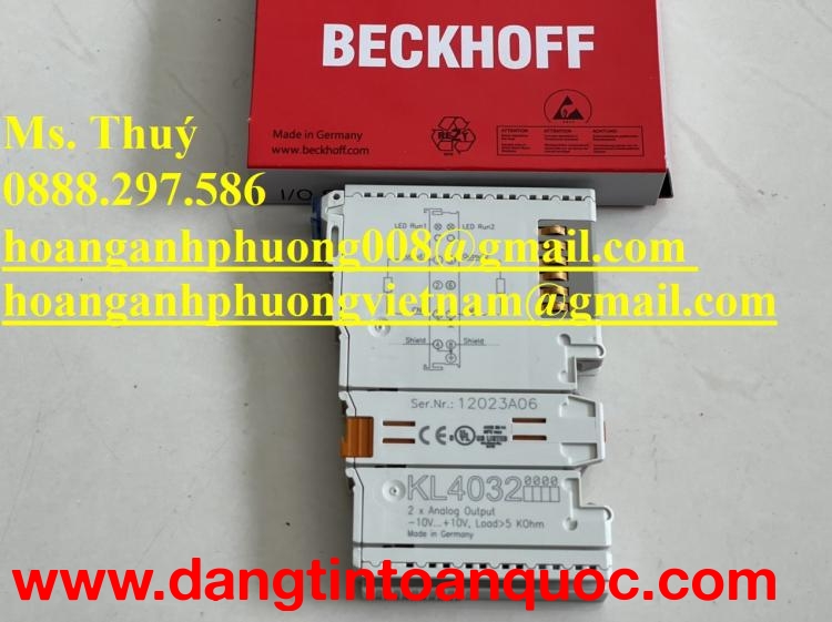 Module kết nối Beckhoff KL4032 - Nhà bán hàng chính hãng