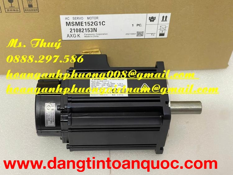 Servo motor MSME152G1C - Chuyên động cơ nhập khẩu giá tốt