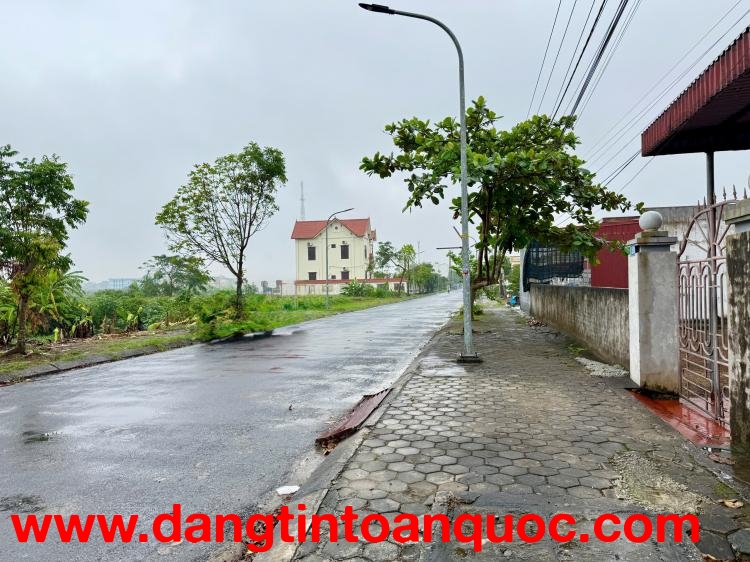 Bán 166m2 đất quất lâm mặt tiền 7m ô tô đỗ gần Flamingo và vsip hải long 1.100 ha