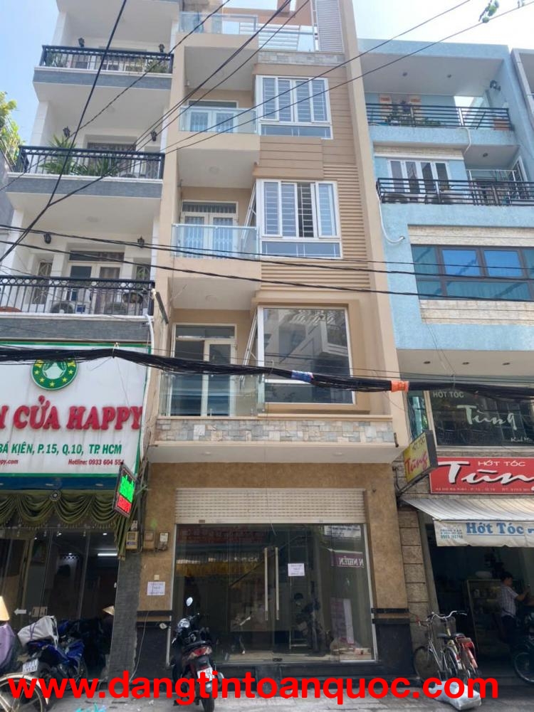 CHO THUÊ NHÀ MẶT TIỀN 46 HỒ BÁ KIỆN , QUẬN 10N – VỊ TRÍ ĐẸP , SẦM UẤT