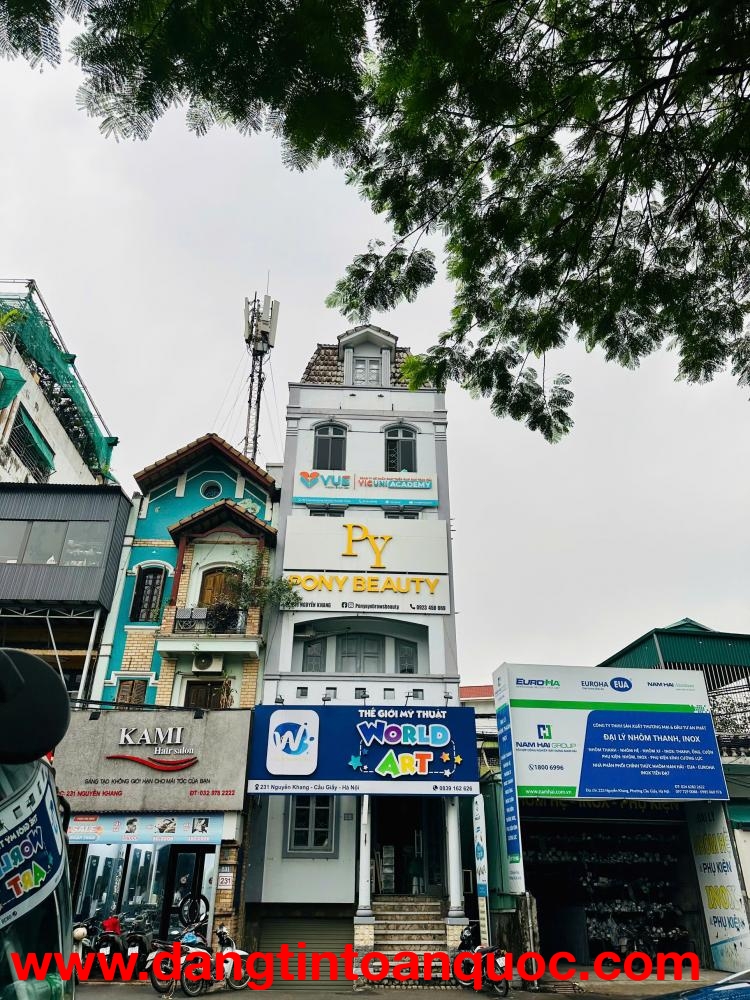 CHO THUÊ MẶT BẰNG NGUYỄN KHANG - 120M2 - GIÁ CỰC TỐT