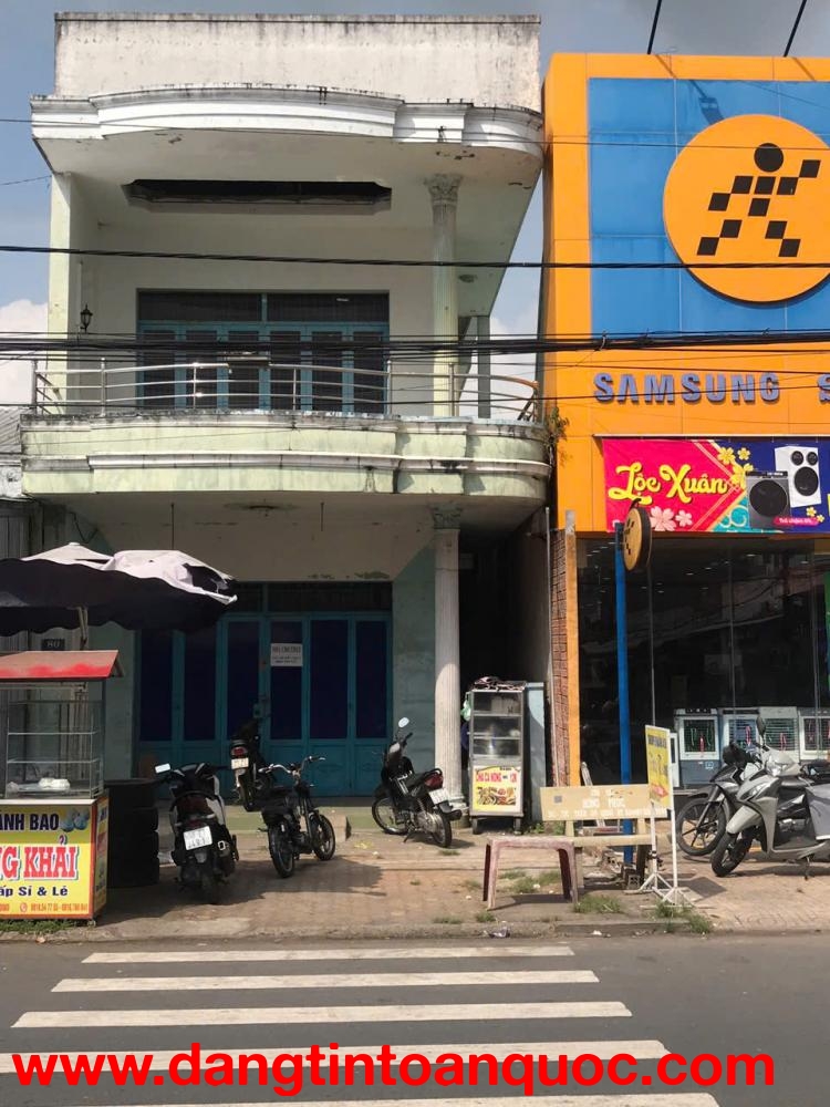 CHO THUÊ HOẶC BÁN NHÀ MẶT TIỀN ĐƯỜNG 3 THÁNG 2 – NGAY CHỢ GÒ QUAO, KIÊN GIANG