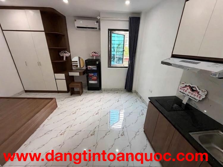 tòa căn hộ dịch vụ kim mã 55m x 6 tầng thang máy 15,5 tỷ dòng tiền 50tr/tháng