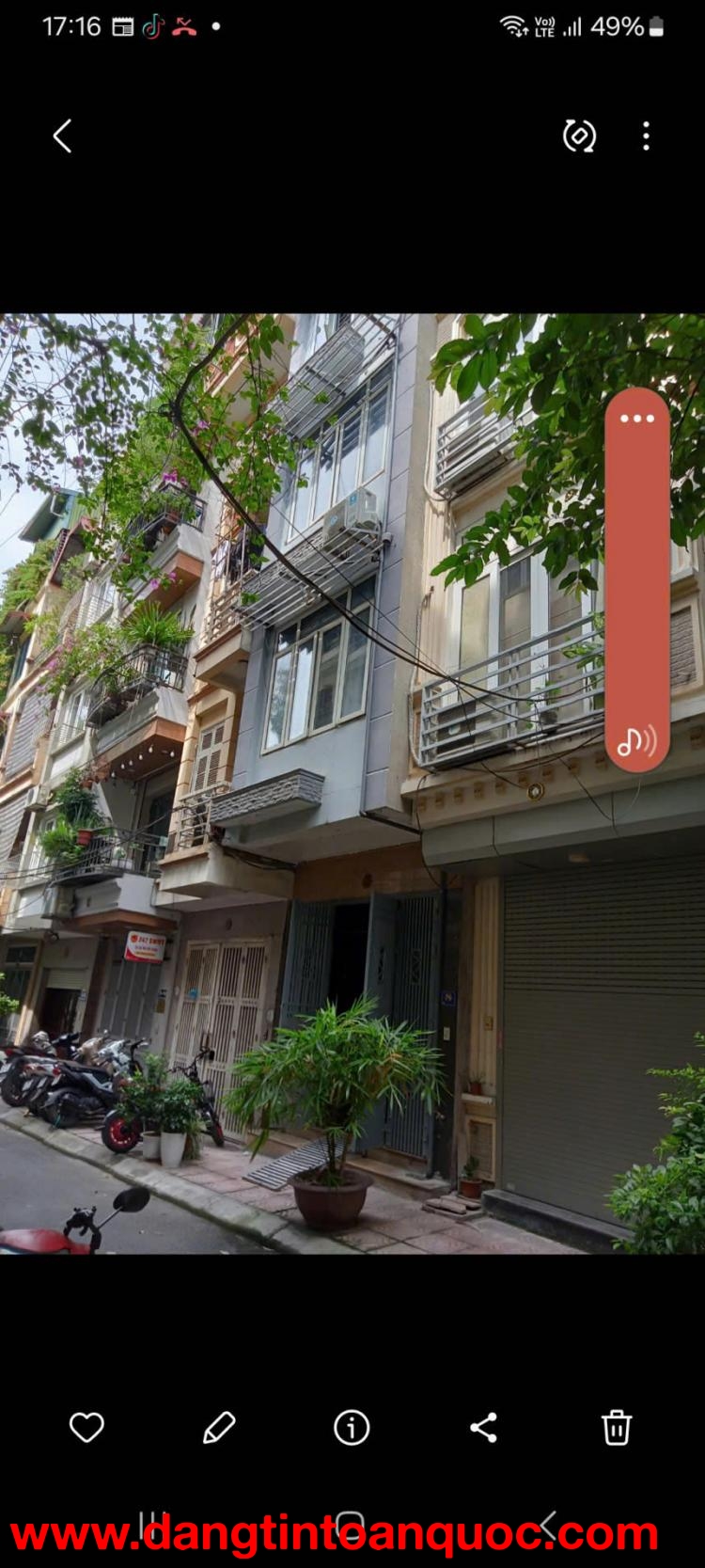 CHO THUÊ NHÀ NGUYÊN CĂN – VỪA Ở VỪA KINH DOANH ONLINE TẠI LẠC TRUNG, VĨNH TUY, HÀ NỘI