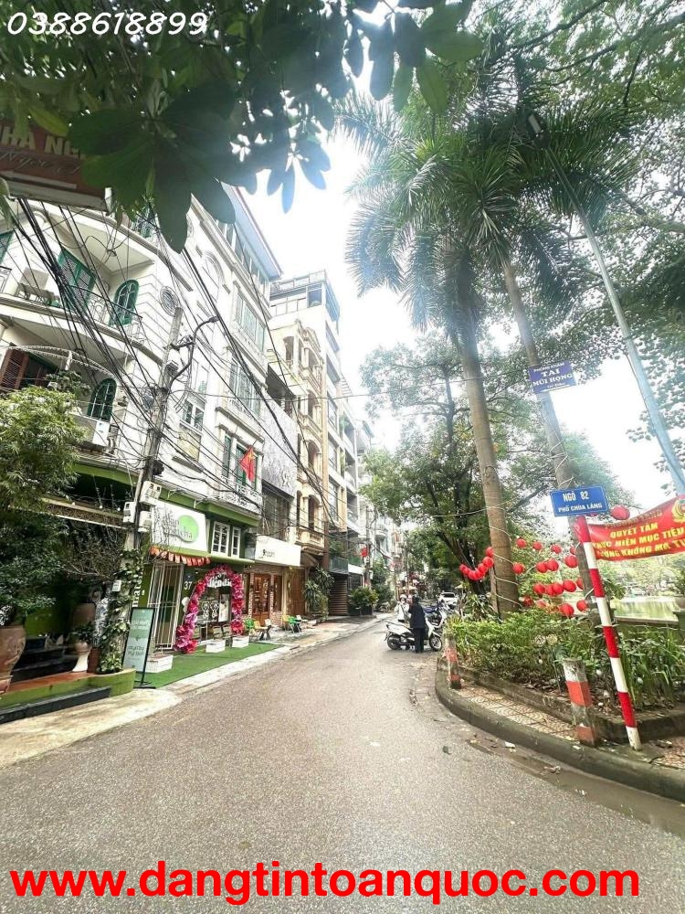 BÁN NHÀ PHÂN LÔ NGUYỄN CHÍ THANH, ĐỐNG ĐA - 52M2 x 5 TẦNG - MT 4.7M - Ô TÔ TRÁNH - SÁT HỒ - KINH DOA