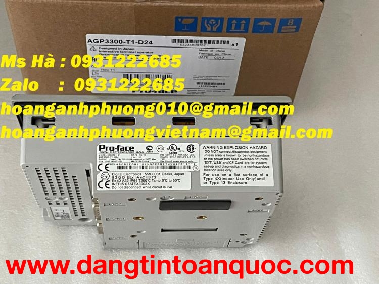 Chuyên cung cấp dòng màn hình Proface AGP3300-T1-D24  