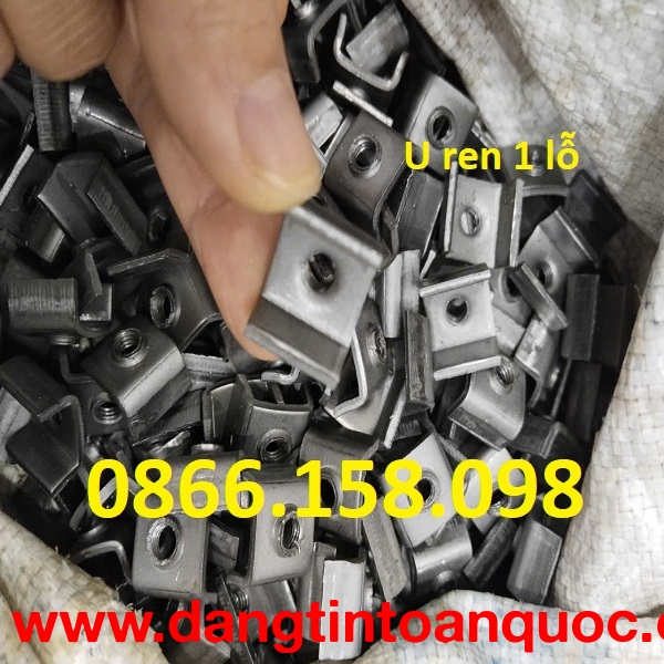 Cách lắp đặt uren vuông 20 và uren vuông 25 