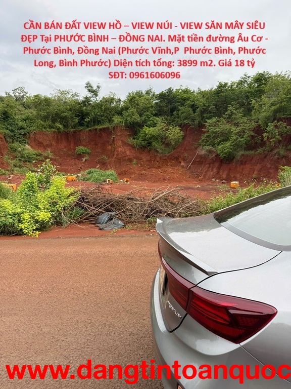 CẦN BÁN ĐẤT VIEW HỒ – VIEW NÚI - VIEW SĂN MÂY SIÊU ĐẸP Tại PHƯỚC BÌNH – ĐỒNG NAI