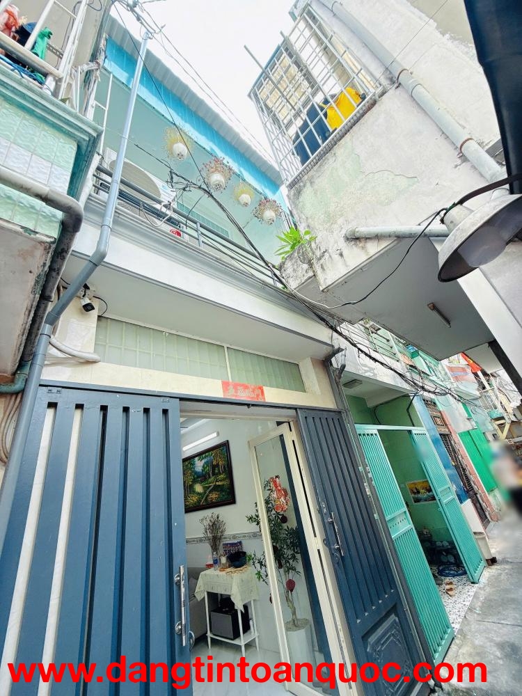 Nhà mới 1 lầu hẻm 90 Bông Sao P5Q8 (P.Bình Đông)