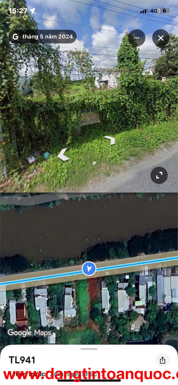 ĐẤT ĐẸP - ĐẦU TƯ SINH LỜI - BÁN ĐẤT VƯỜN MẶT TIỀN TL941 – Cách Cao Tốc Châu Đốc – Trần Đề Chỉ 1km