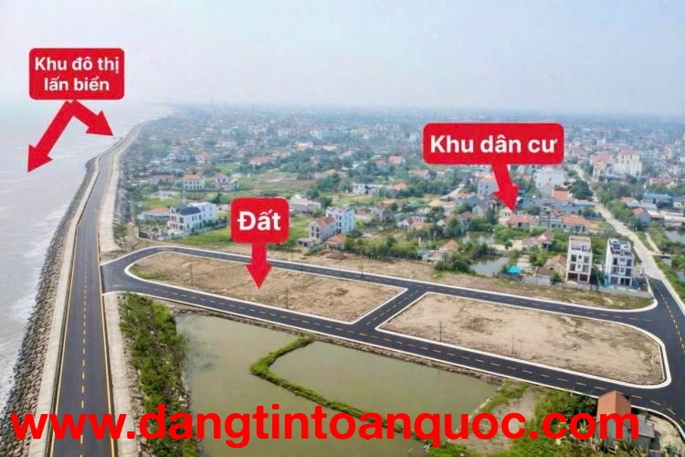 Bán đất mặt biển khu kinh tế ninh cơ chỉ từ 800 triệu hỗ trợ ngân hàng