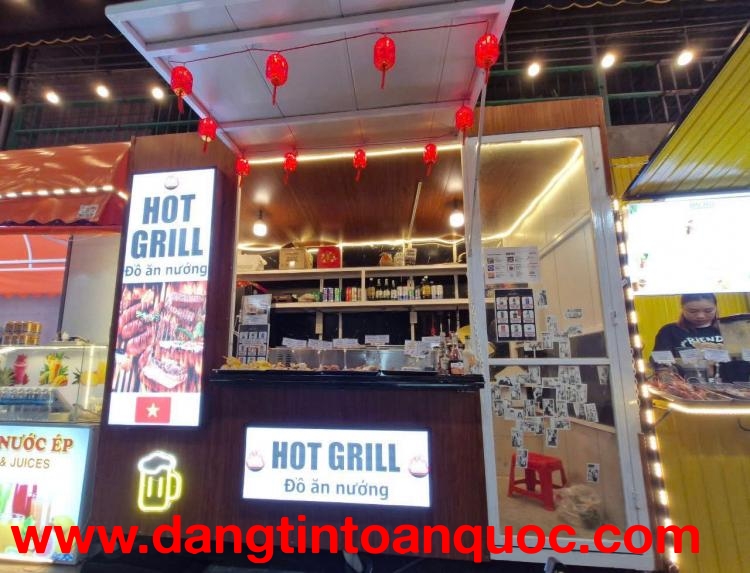 SANG GẤP QUẦY XIÊN QUE NƯỚNG – CHỢ ĐÊM YẾN SÀO, PHƯỜNG LỘC THỌ, TP NHA TRANG, TỈNH KHÁNH HÒA