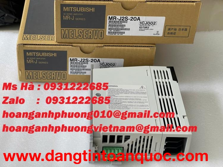 Bộ điều khiển chính xác MR-J2S-20A mitsubishi 200W