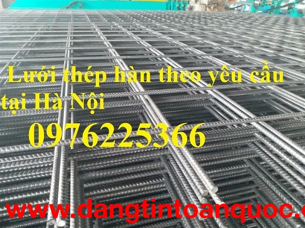 Lưới thép hàn, lưới thép hàn phi 4, phi 5, phi 6, phi 8, phi 10 