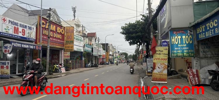 MẶT TIỀN NGUYỄN ẢNH THỦ, HIỆP THÀNH DT KHỦNG NGANG 7.6M, TỔNG 190M, CHỈ 17T