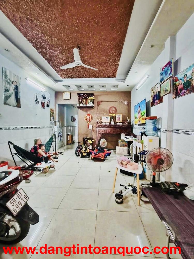 NHÀ MẶT TIỀN GẦN GÒ XOÀI – 90M2 – 2 TẦNG – 4PN – GIÁ NHỈNH 6 TỶ