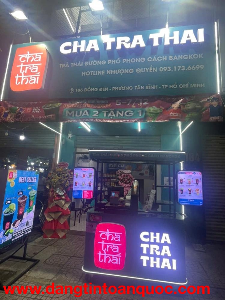 SANG NHƯỢNG QUÁN CHA TRA THAI TẠI QUẬN TÂN BÌNH, TP.HCM