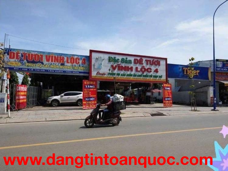 GỒNG LÃI NGỘP BANK BÁN GẤP ĐẤT KHỦNG MẶT TIỀN LÊ THỊ HÀ – HÓC MÔN