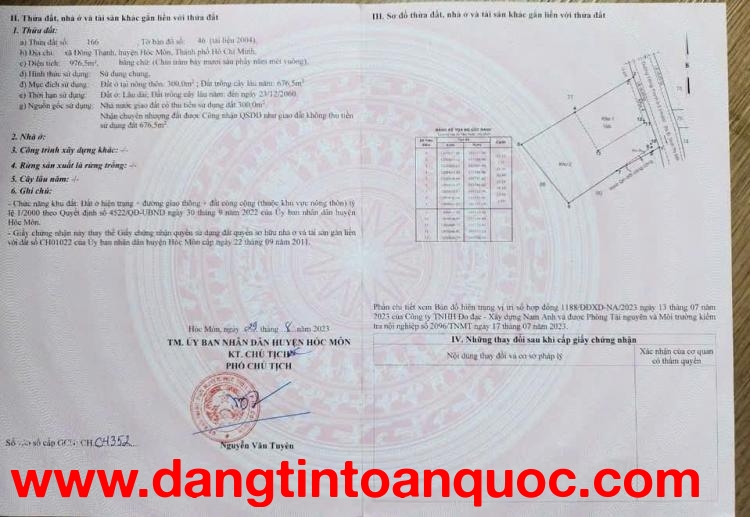 SIÊU PHẨM ĐẤT MẶT TIỀN ĐÔNG THẠNH 6-3, ĐÃ CÓ GPXD & SAN LẤP CAO