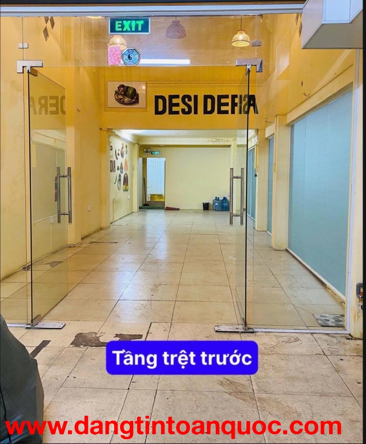 CHO THUÊ TẦNG TRỆT MẶT TIỀN – TRUNG TÂM QUẬN 1, TP HCM