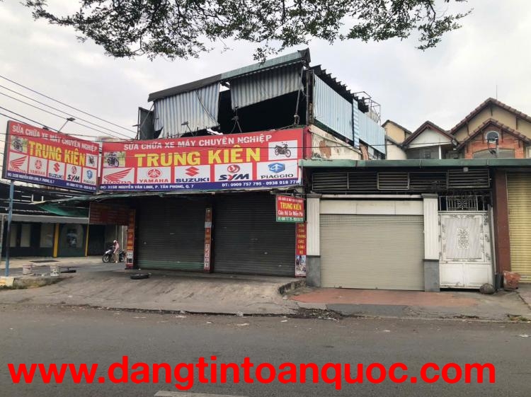 CHO THUÊ MẶT BẰNG GÓC 2 MẶT TIỀN – VỊ TRÍ ĐẸP QUẬN 7