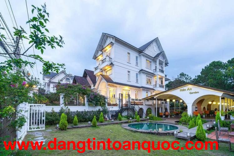 Cho thuê villa sân vườn đường Ngô Tất Tố phường 8 Đà Lạt giá 45 triệu
