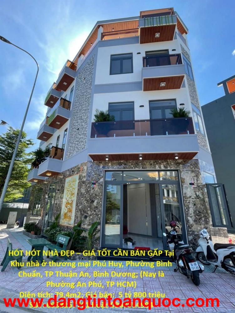 HÓT HÓT NHÀ ĐẸP – GIÁ TỐT CẦN BÁN GẤP Tại Phường Bình Chuẩn, TP Thuận An, Bình Dương
