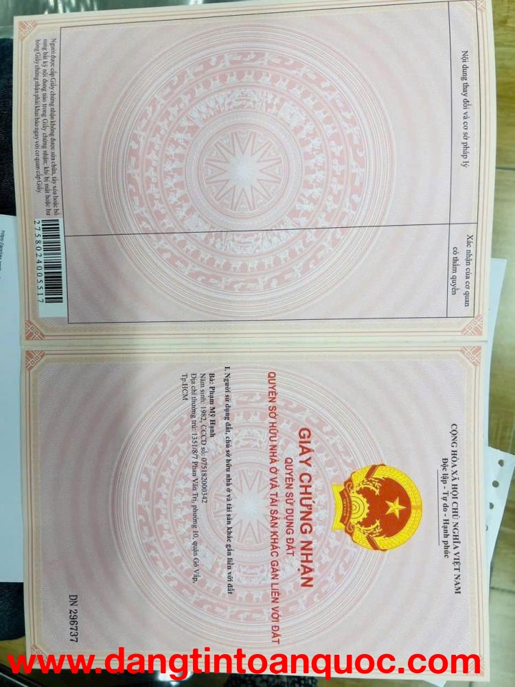 ĐẤT BIỆT THỰ (9x20) – FULL THỔ CƯ – CÁCH TÔ KÝ 30M – GIÁ CHỈ 8.5 TỶ‼️