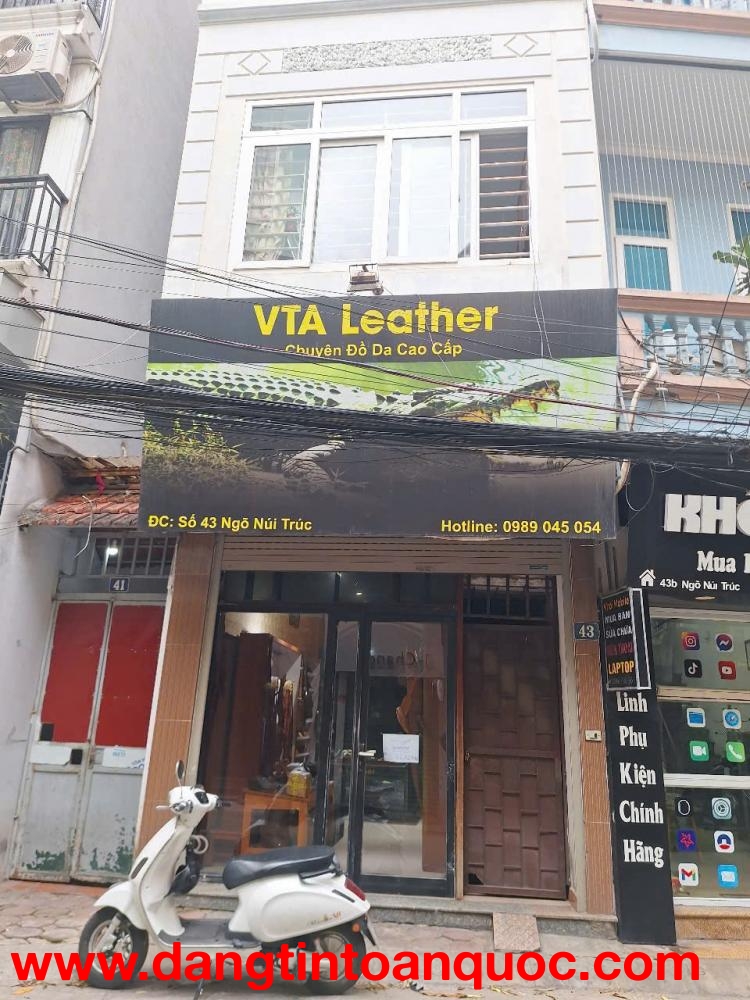 VỊ TRÍ SIÊU ĐẸP - CHÍNH CHỦ CHO THUÊ CỬA HÀNG KINH DOANH – NGÕ NÚI TRÚC, KIM MÃ , HÀ NỘI