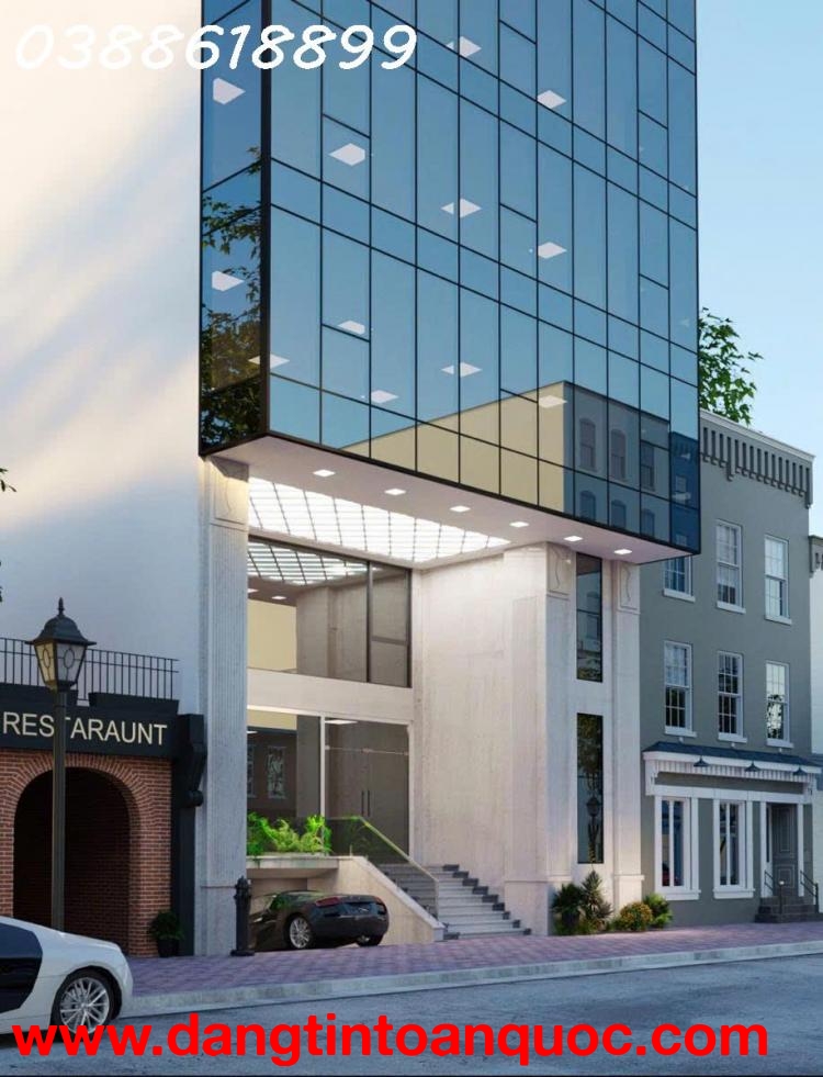 BÁN TOÀ VĂN PHÒNG MP KV NGUYỄN THỊ ĐỊNH 215Mx9T, MT 12M- XÂY MỚI 2025