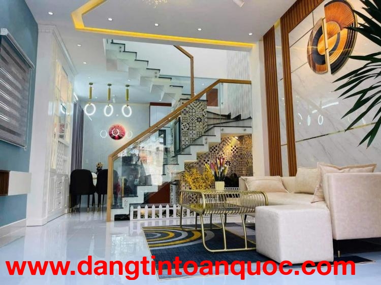 HIẾM  Nhà mới đẹp Thống Nhất hẻm thông, ô tô nhỏ ngủ trong nhà - Giá chỉ 4.X tỷ