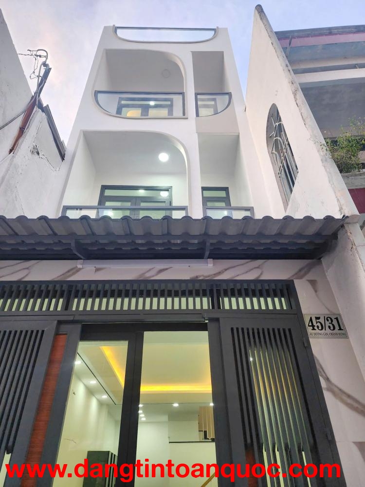 Nhà mới 2 lầu+ST hẻm xe Ford Âu Dương Lân P.Chánh Hưng (P2Q8 cũ). Giá 6,5 tỷ TL