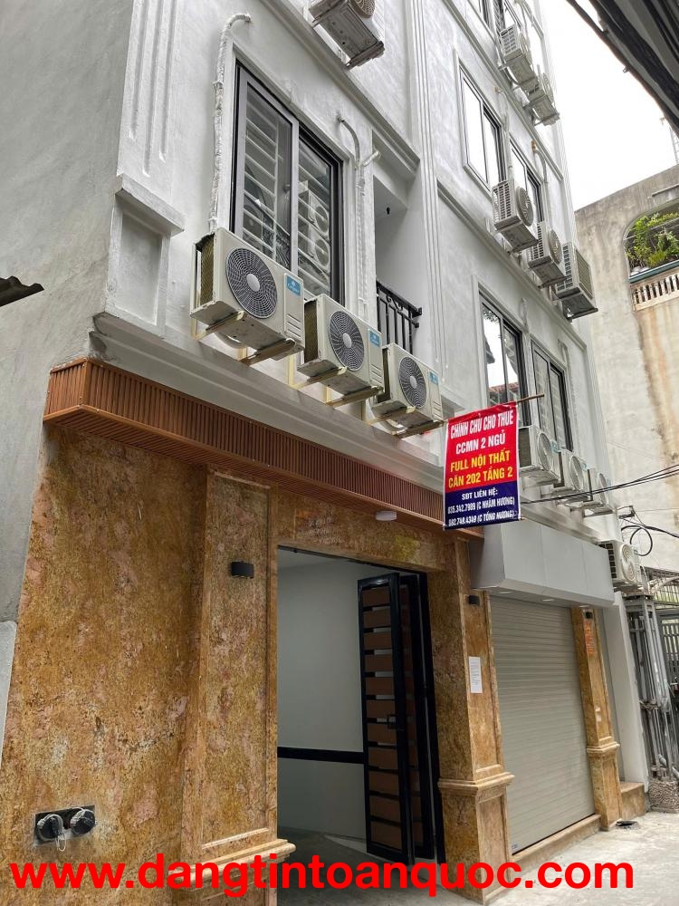 CCMN NGÕ 209 ĐỘI CẤN QUẬN BA ĐÌNH– NGÕ THÔNG – NHÀ MỚI – FULL NỘI THẤT. LH:0387839868.