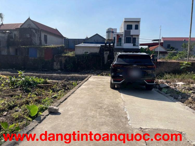 BÁN ĐẤT THÔN HẦU – LÂM ĐỘNG – Thủy Nguyên – Ô TÔ VÀO TẬN ĐẤT – GIÁ 1,59 TỶ