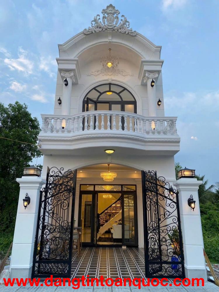 CẦN BÁN CĂN NHÀ LẦU TÂN CỔ ĐIỂN SÀN ĐÚC THẬT 100% XÃ MỸ PHONG - TP.MỸ THO - TIỀN GIANG.