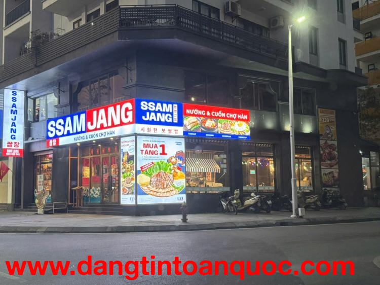 Cho thuê mặt bằng tầng 1 và 2 - 2 căn liền kề tại KĐT Monbay, P.Hồng Hải