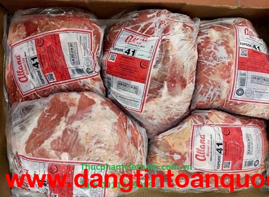 Thịt nạc đùi trâu đông lạnh – Hàng nhập khẩu uy tín