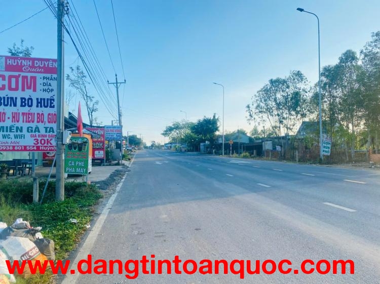 Bán 552m2 đất thổ cư Đường Quốc Lộ 55B - Tân Nghĩa - Hàm Tân giá mềm