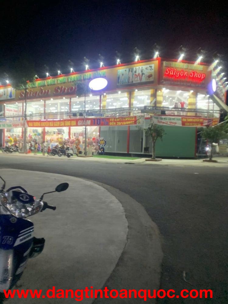 Cho thuê nhà nguyên căn góc 2 mặt tiền – đối diện chợ kcn Bàu Bàng